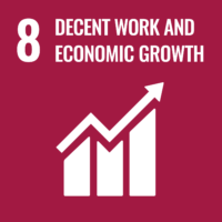 Icon SDG 8: Decent Work and Economic Growth