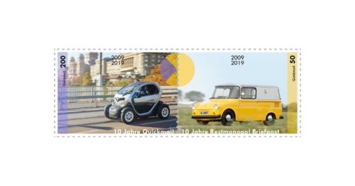 Quickstamp - 10 Jahre Quickmail – 10 Jahre Restmonopol Briefpost