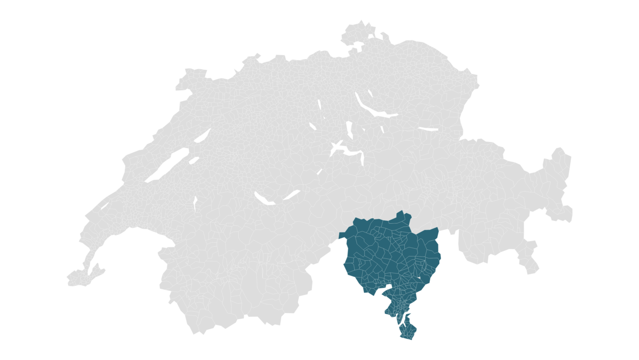 Streugebiete Tessin